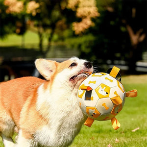 Interactive Soccer Dog Chew Toy Ball: The Ultimate Playtime Solution