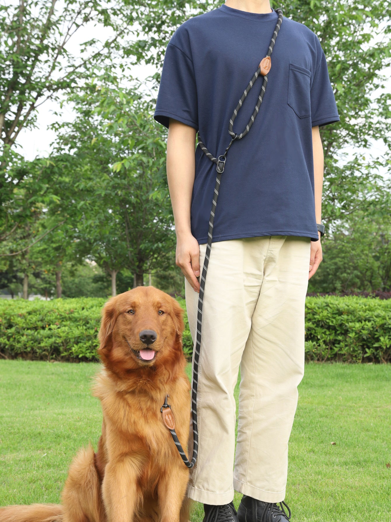 Adjustable Reflective Pet Leash Rope