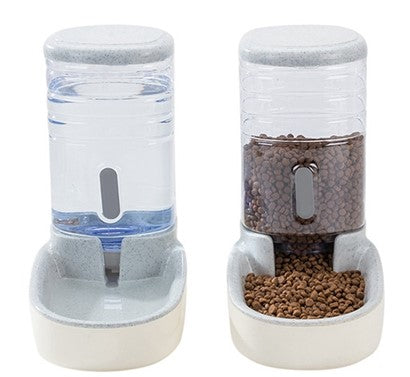 Automatic Pet Feeder & Drinking Fountain