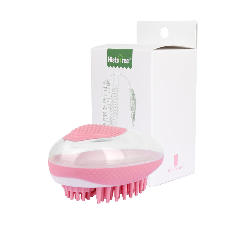 Dog Cat 2-in-1 Silicone Bath Brush