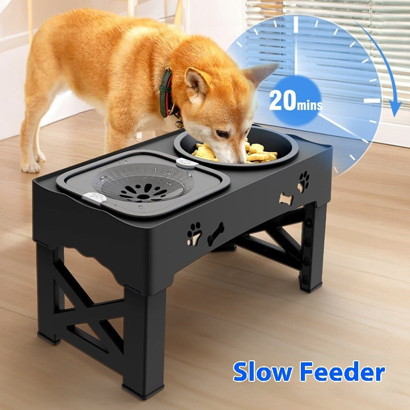Stainless Steel Double Pet Feeder Bowl