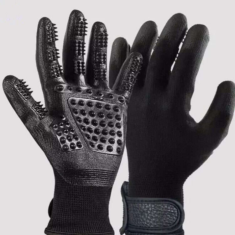 Pet Hair Removal Grooming Glove