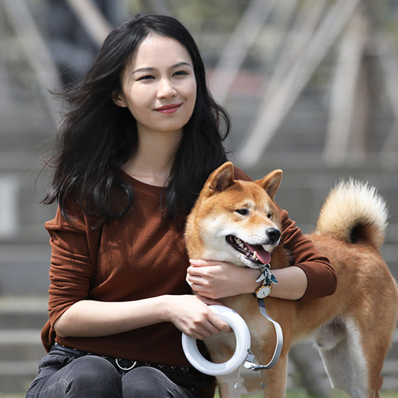 Cute King Star Retractable Dog Leash