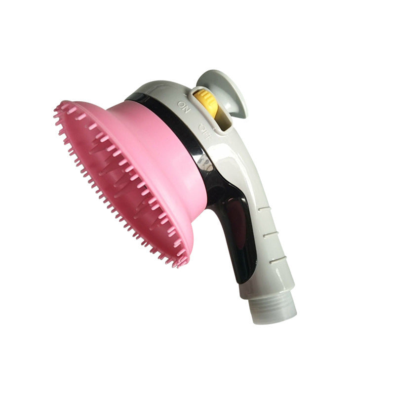 Pet Shower & Massage Brush Kit
