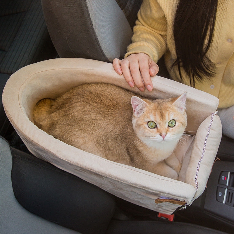 Car Safety Pet Bed & Travel Carrier