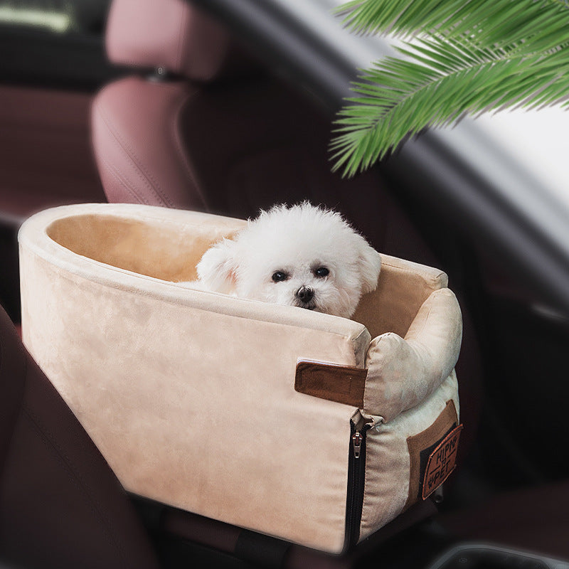 Car Safety Pet Bed & Travel Carrier