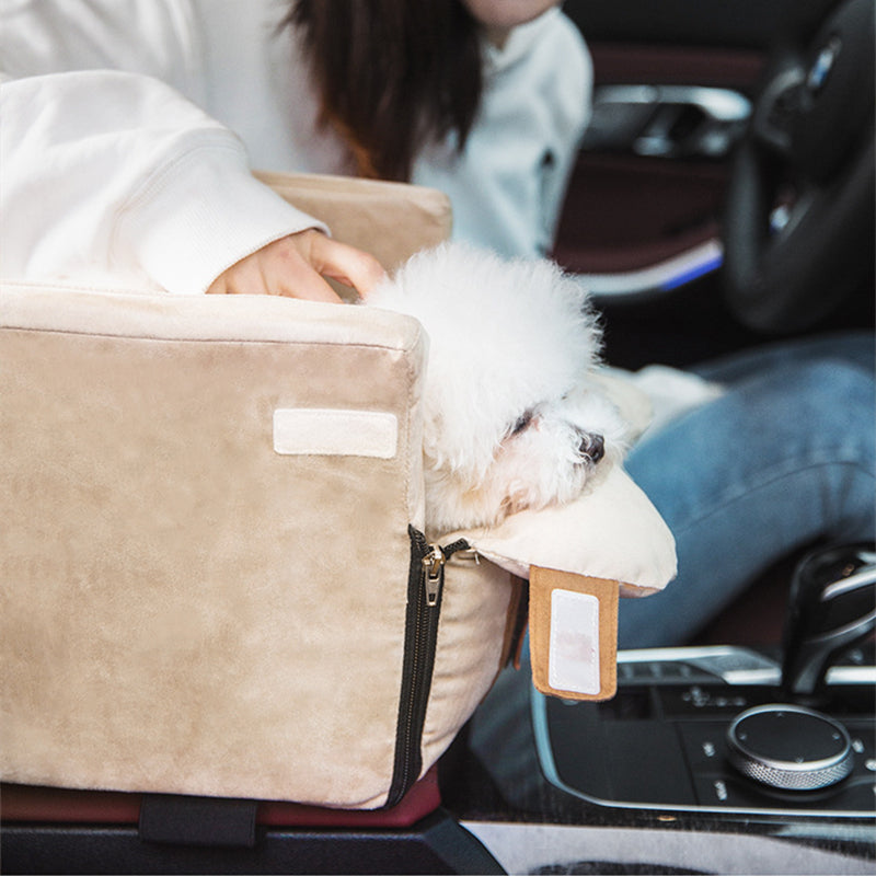 Car Safety Pet Bed & Travel Carrier