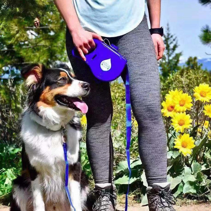 Multifunctional Portable Pet Water Bottle Leash