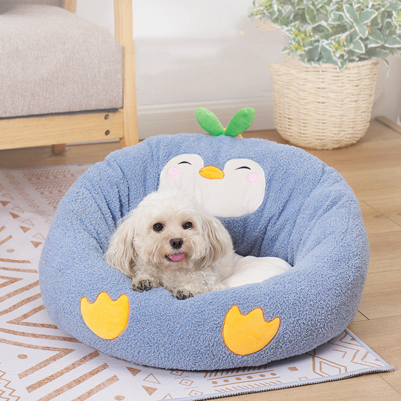 Penguin-Style Enclosed Pet Nest