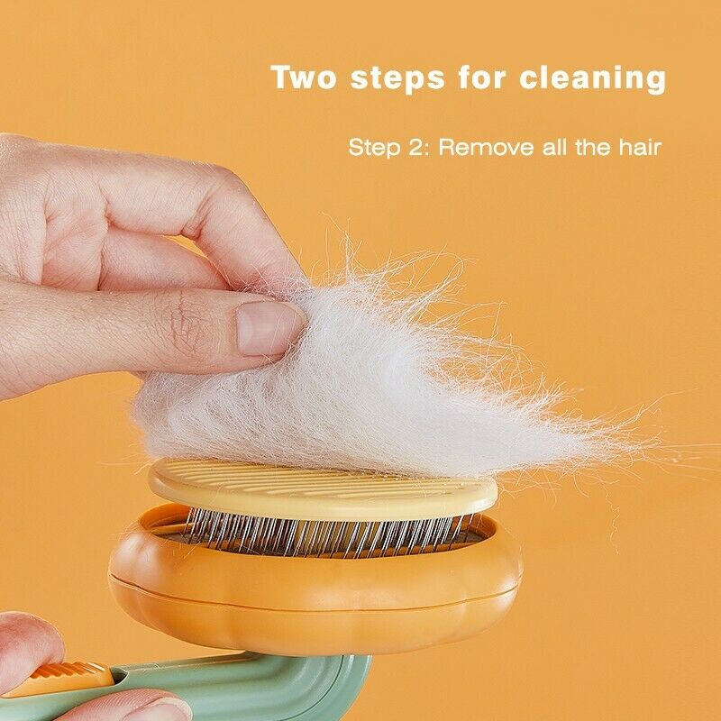 Pet Self-Cleaning Slicker Grooming Brush