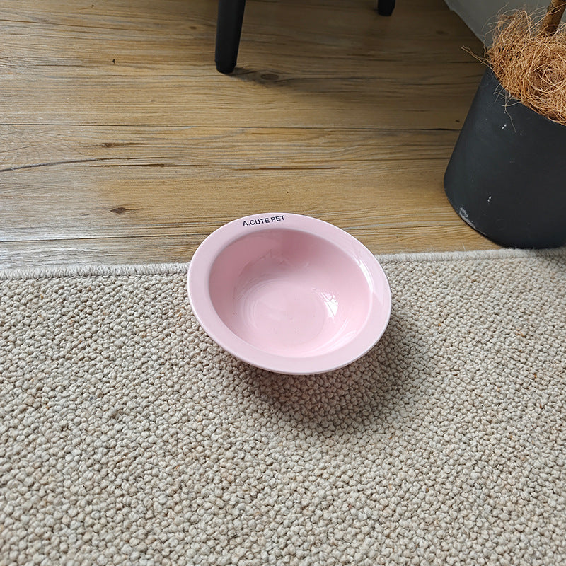 Anti-Tip Elevated Double Pet Bowl