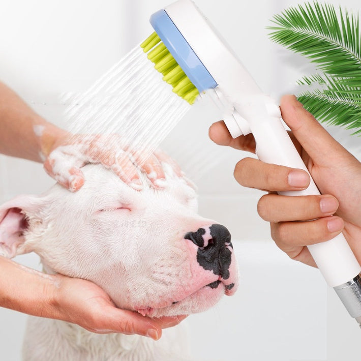 Pet Massage and Bath Brush for Cats & Dogs