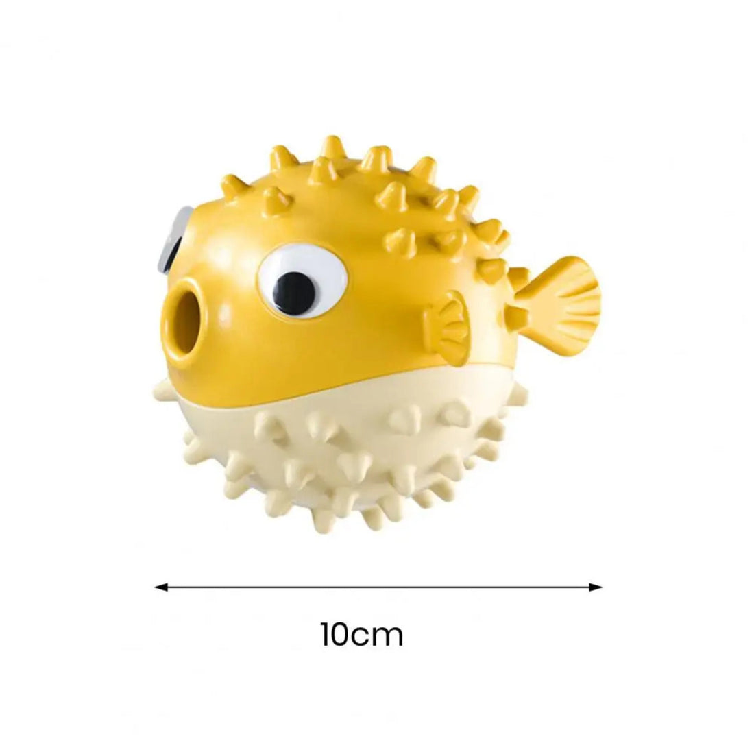 Durable Fish-Shaped Squeaky Dog Toy