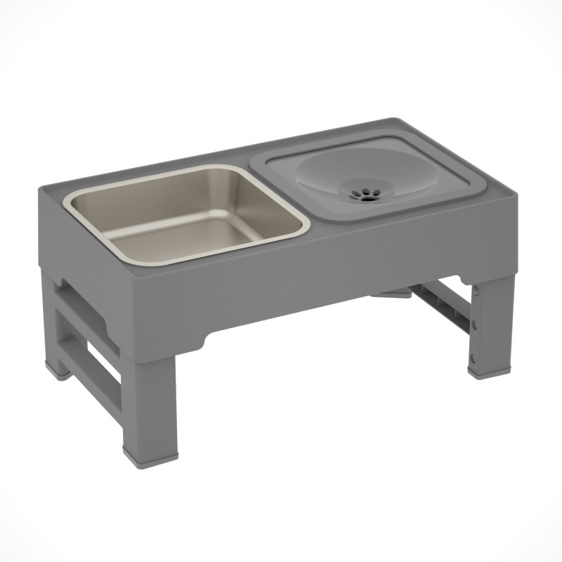 Elevated Double Dog Feeding Bowls