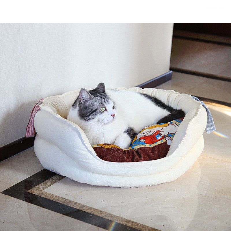 Autumn & Winter Deep Sleep Cat Nest