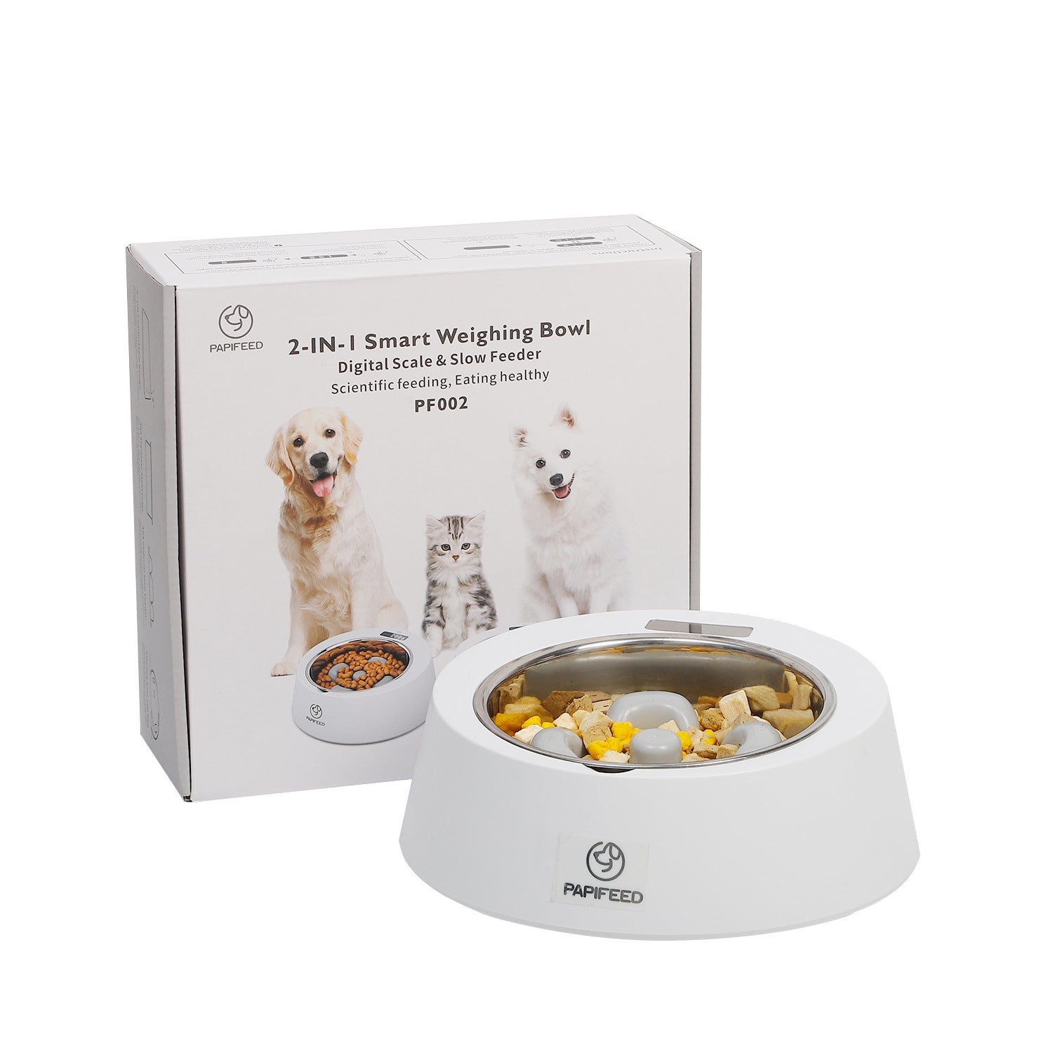 Smart Slow Feeder Bowl for Pets