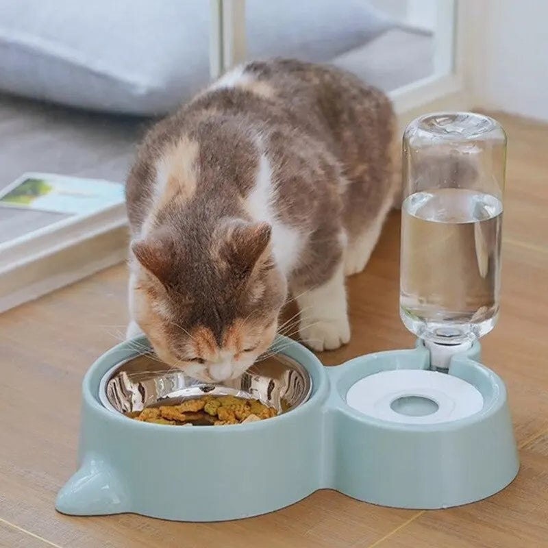 Automatic Pet Food & Water Dispenser