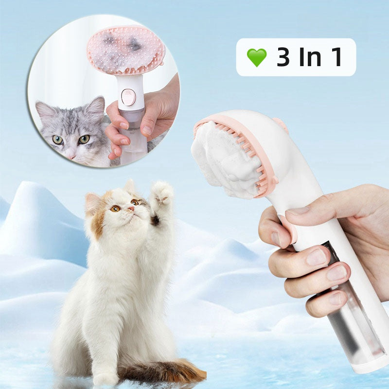 3-in-1 Pet Steam Hair Removal Brush