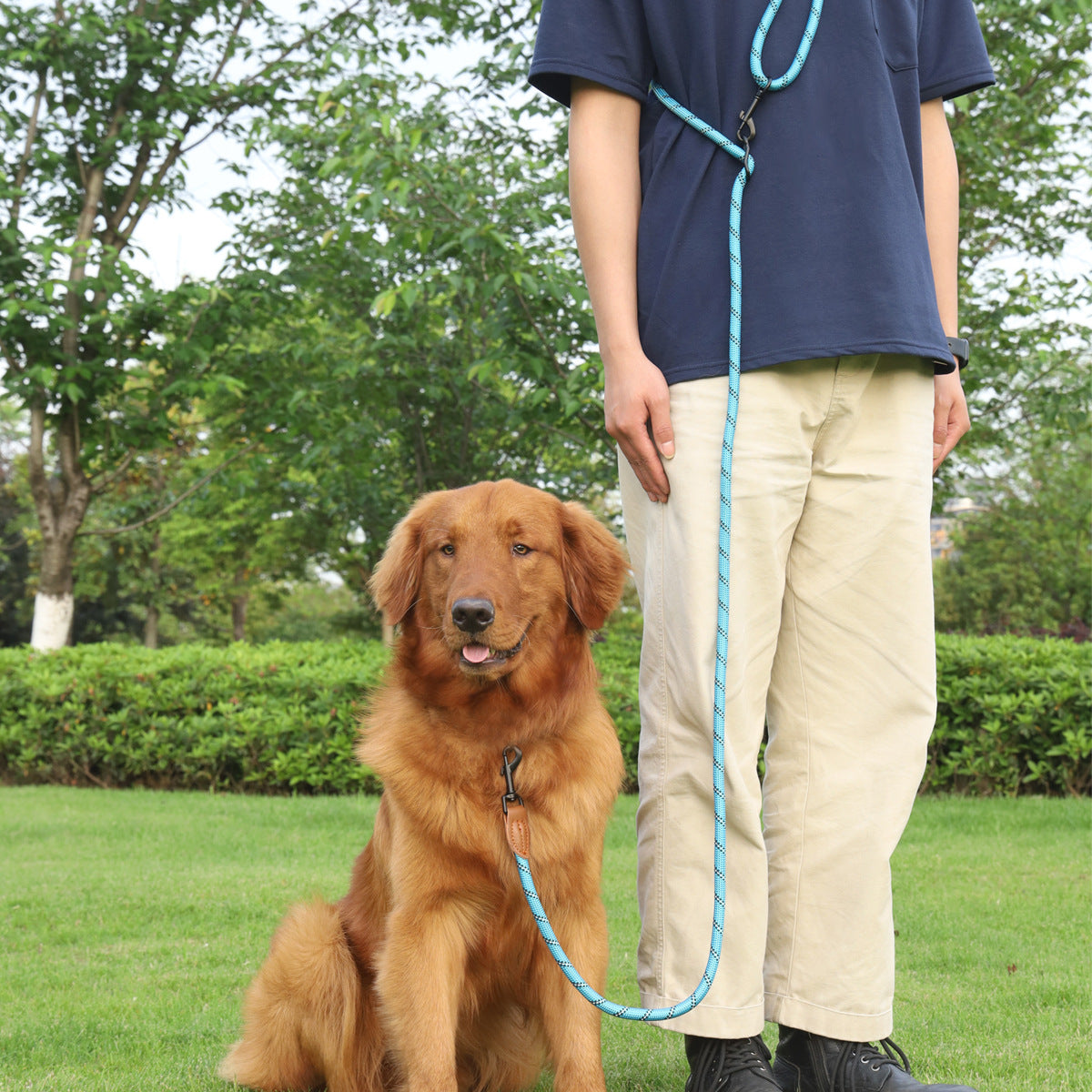 Adjustable Reflective Pet Leash Rope