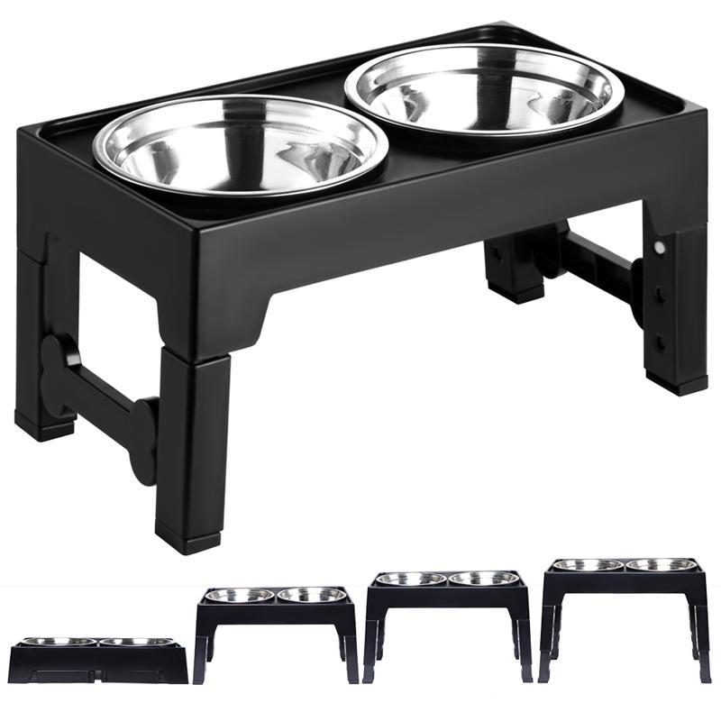 Elevated Anti-Tip Pet Feeding Bowl