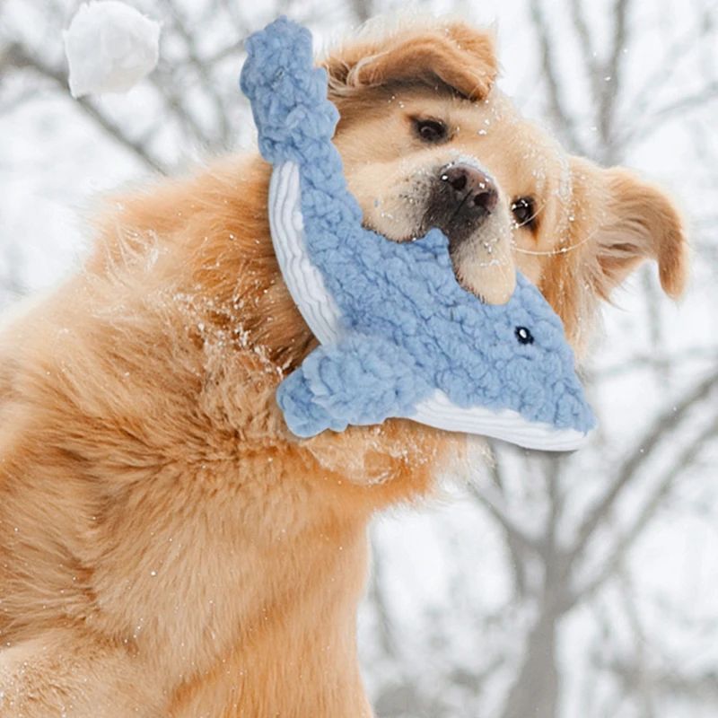 Plush Squeaky Bite-Resistant Dog Toy