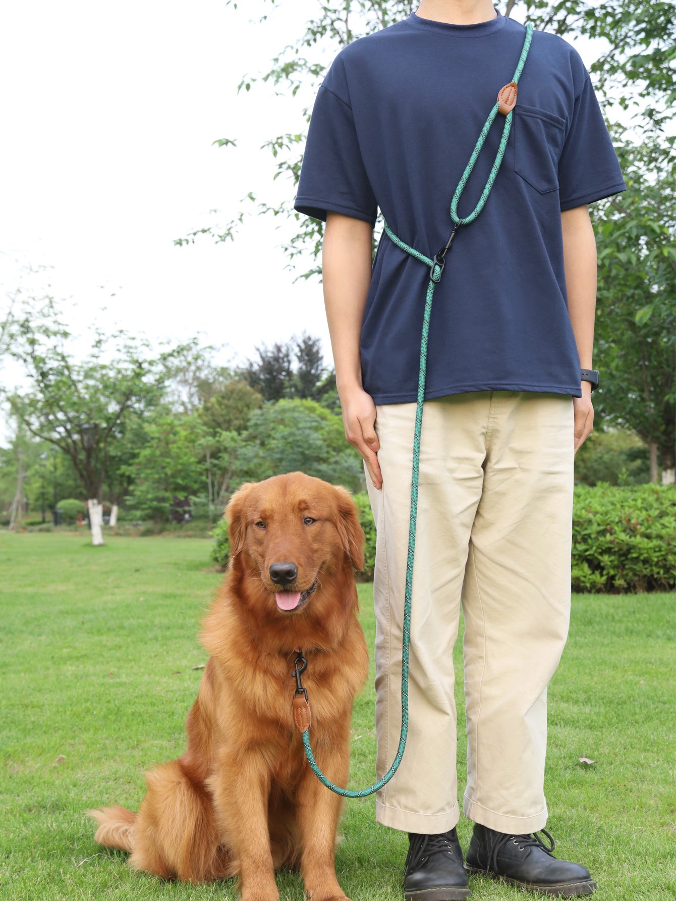 Adjustable Reflective Pet Leash Rope
