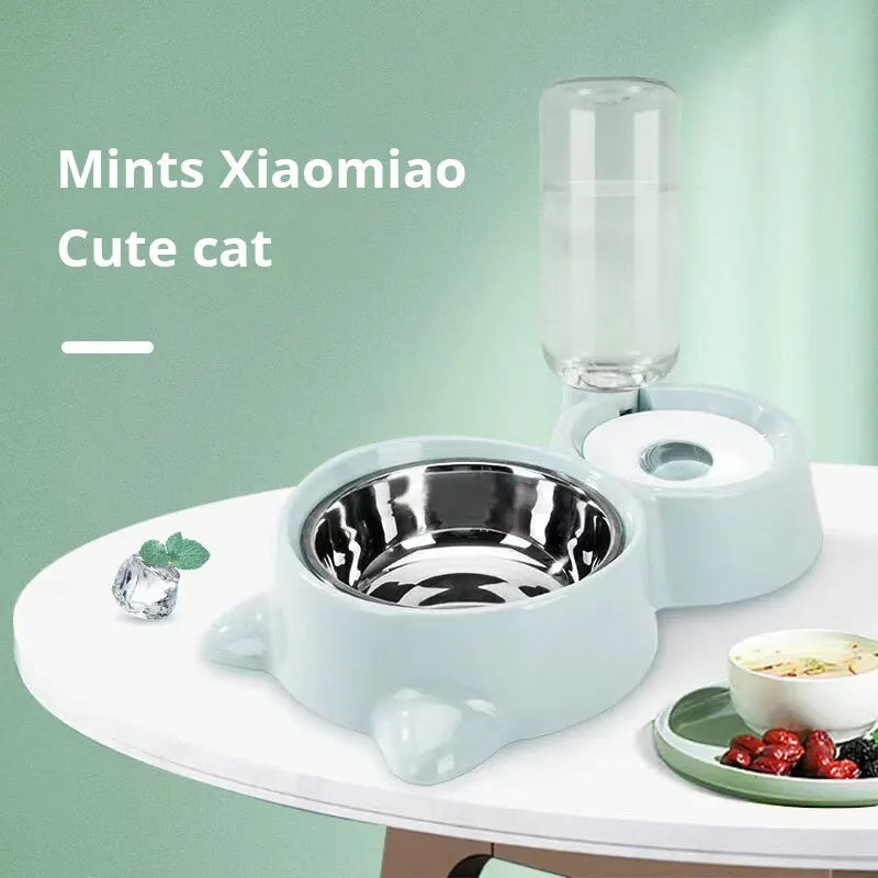 Automatic Pet Food & Water Dispenser