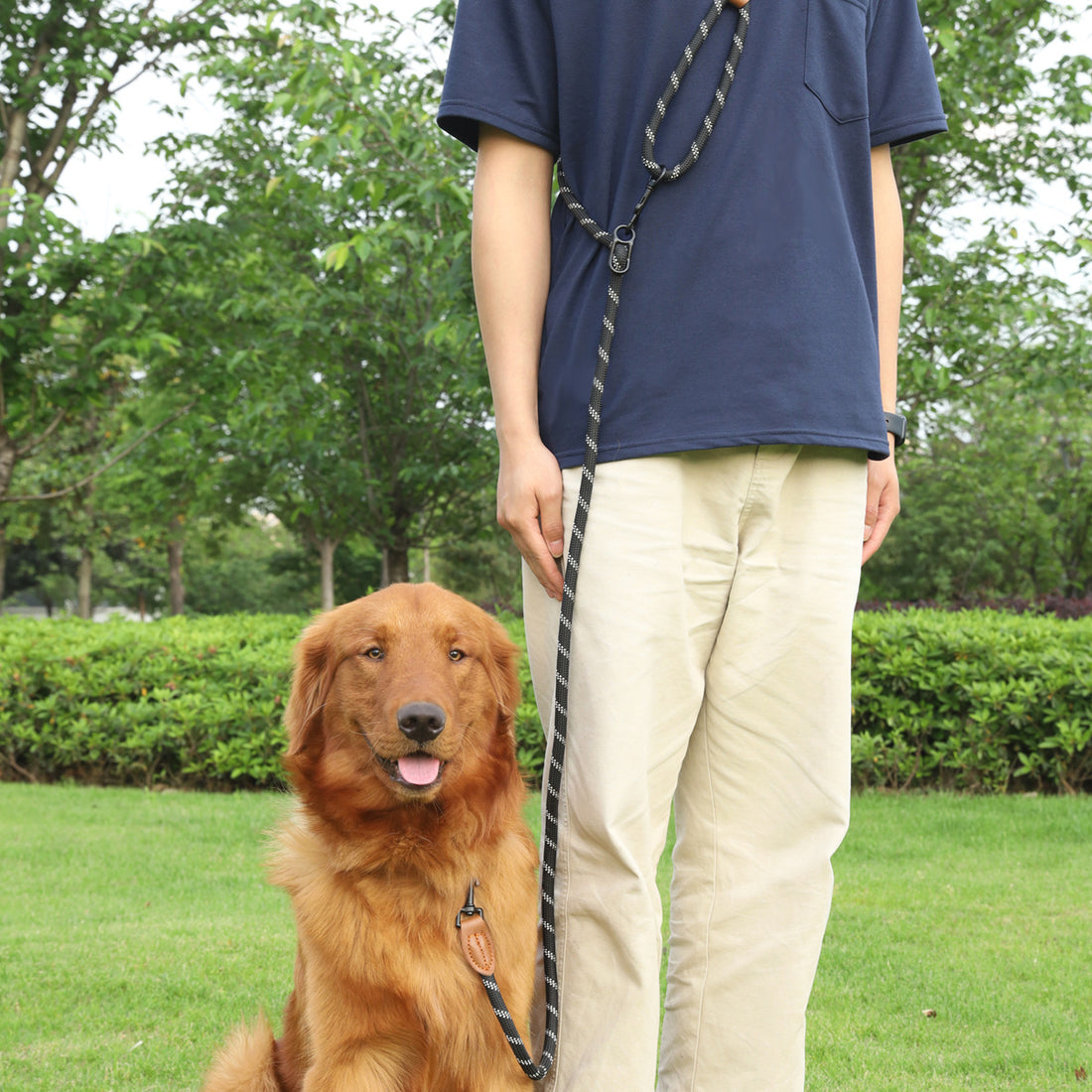Adjustable Reflective Pet Leash Rope