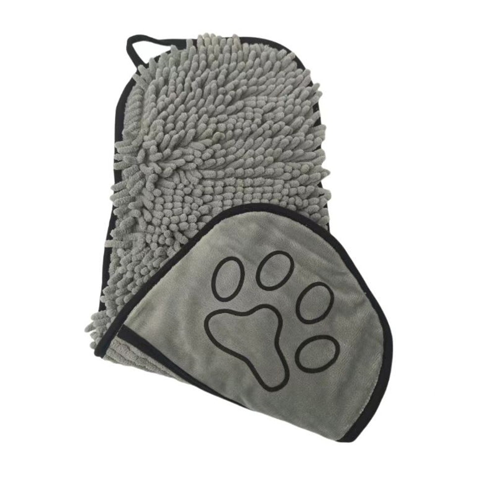 Quick-Absorb Pet Bath Towel for Cats & Dogs