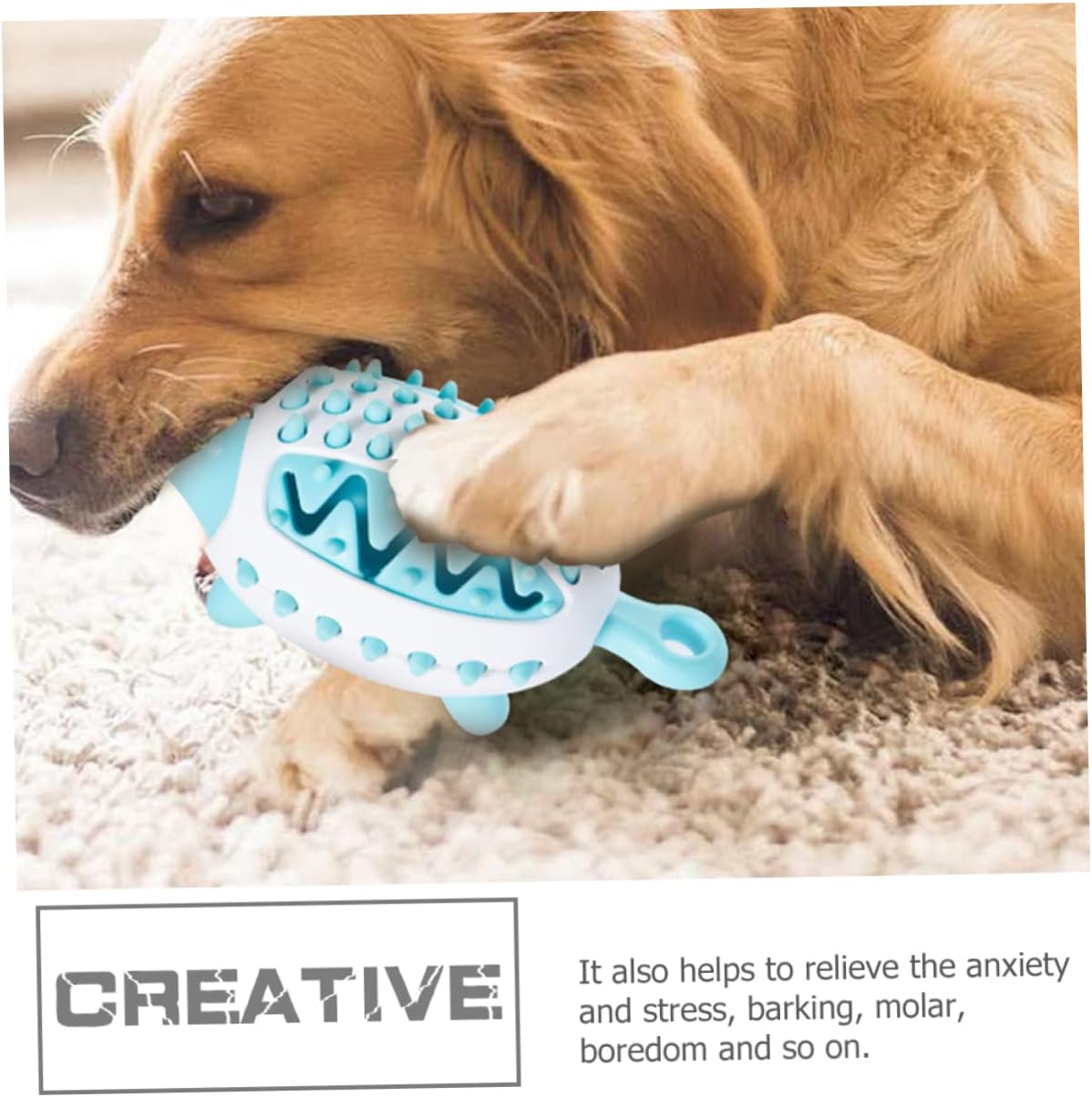Wear-Resistant Treat Dispensing Dog Toy